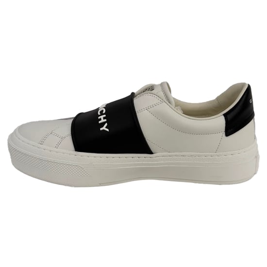 Givenchy City Court Slip-On Sneakers in White Leather - Image 4