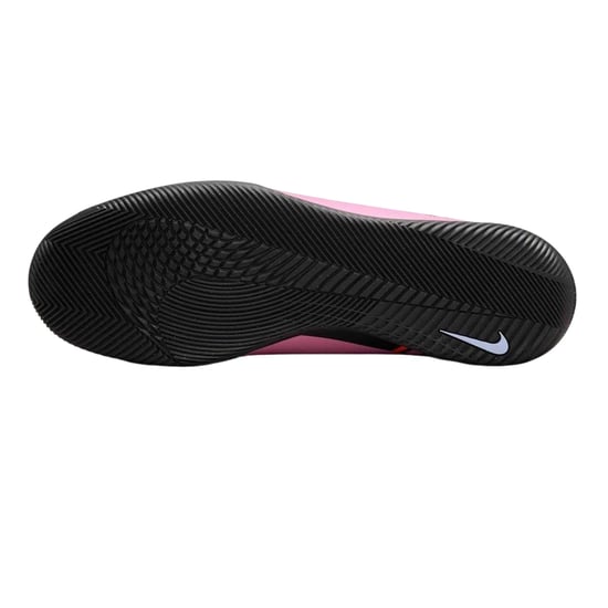 Nike Mercurial-fotbollsskor i läder för herr, för inomhusbruk (Rosa/Svart) - Image 4