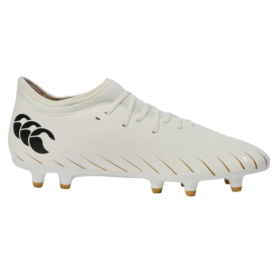 Canterbury Kinder/Kinder Speed Falcon Stevige Grond Laarzen (Wit) - Image 1