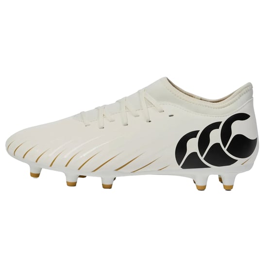 Canterbury Kinder/Kinder Speed Falcon Stevige Grond Laarzen (Wit) - Image 3