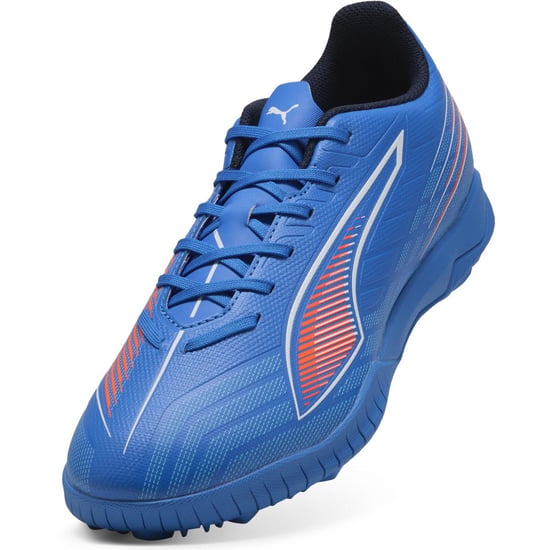 Men's Puma 6 Match Adults Astro Turf Football Boots in Blue/White - Image 6