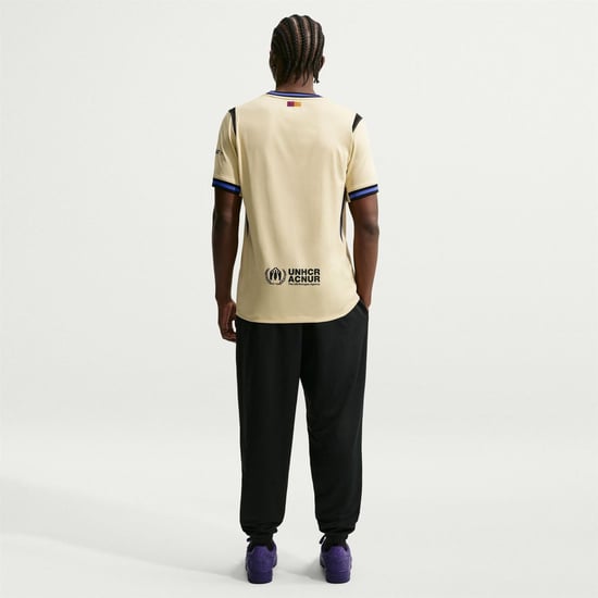 Men's Nike Away Shirt 2025 2026 Adults in Team Gold/Per - Image 4