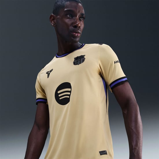 Men's Nike Away Shirt 2025 2026 Adults in Team Gold/Per - Image 6