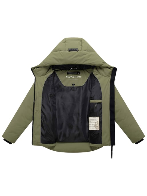 Navahoo Stepptänzchen women’s quilted jacket with hood - Image 4
