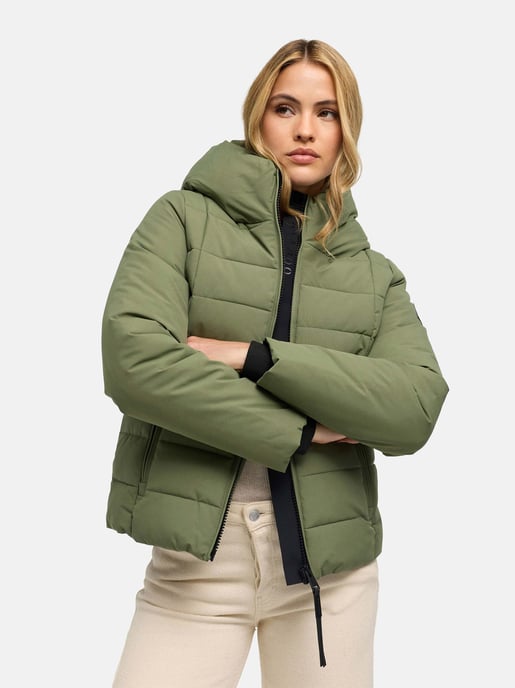 Navahoo Stepptänzchen women’s quilted jacket with hood - Image 6