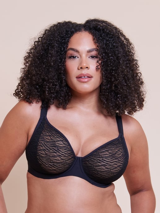 Smoothie Lace Moulded Balcony Bra - Image 1