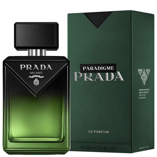 Prada Paradigme Le Parfum 100ml - Long-Lasting Men's Woody Leathery Vanilla Fragrance - Image 2