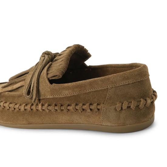 Suede Samual Tan Loafers - Image 3
