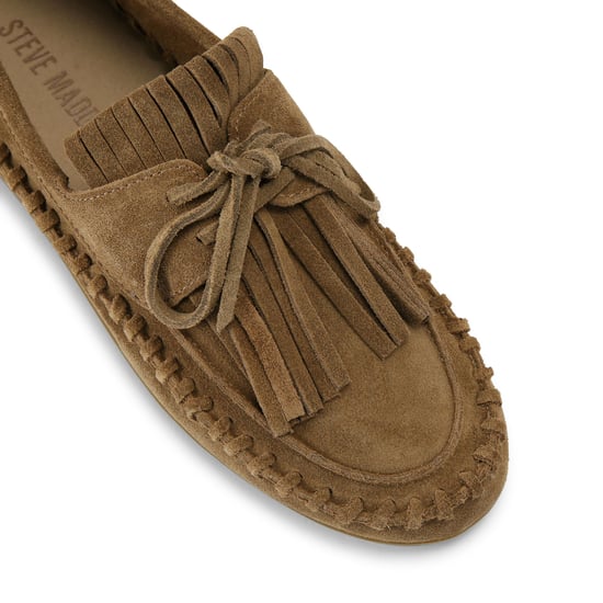 Suede Samual Tan Loafers - Image 4
