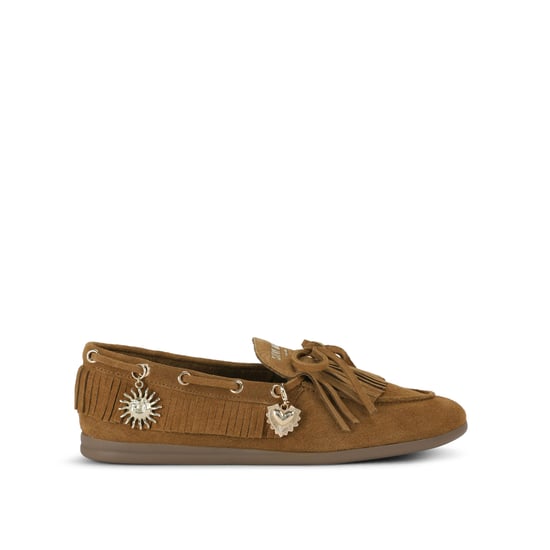 Suede Rascals Tan Suede Loafers - Image 1