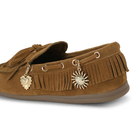 Suede Rascals Tan Suede Loafers - Image 3