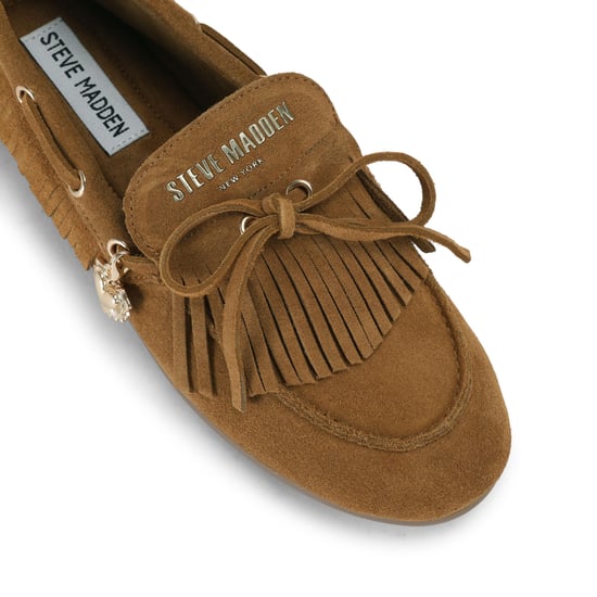 Suede Rascals Tan Suede Loafers - Image 4