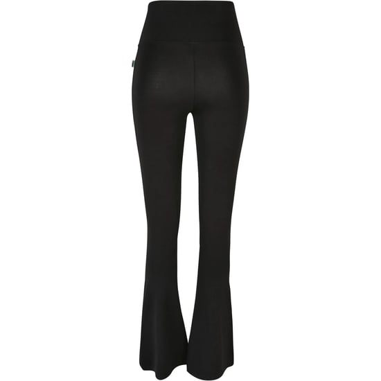 Urban Classics Dames/Dames Stretch Jersey Organic Bootcut Legging (Zwart) - Image 2