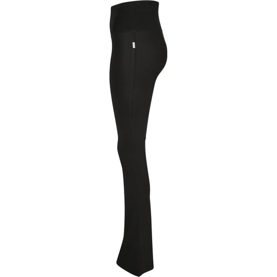 Urban Classics Dames/Dames Stretch Jersey Organic Bootcut Legging (Zwart) - Image 3