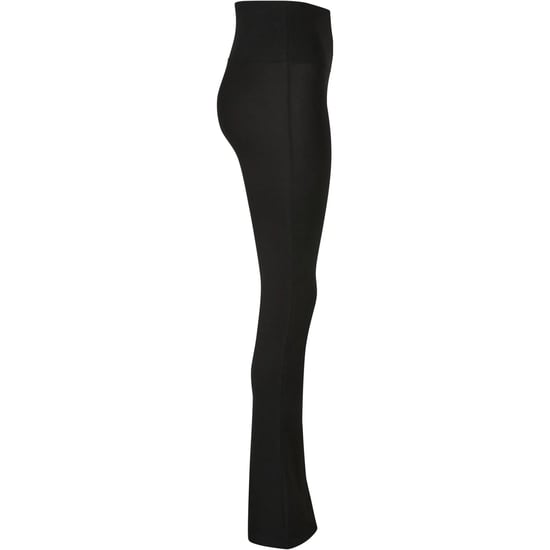 Urban Classics Dames/Dames Stretch Jersey Organic Bootcut Legging (Zwart) - Image 4