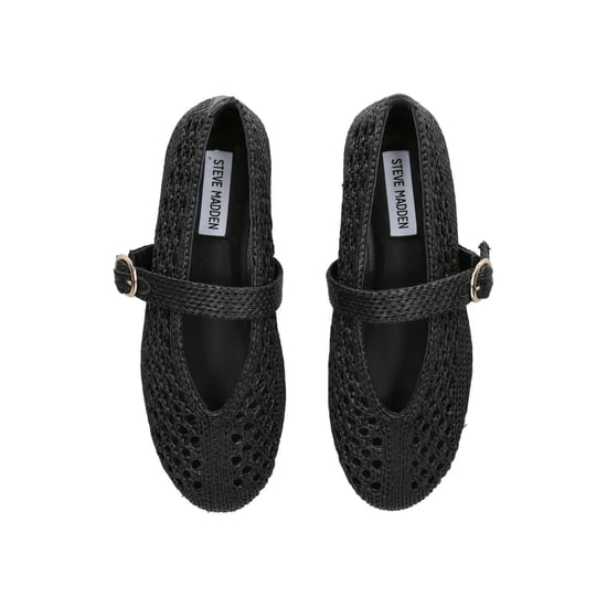 Alara Black Ballet Flats - Image 2