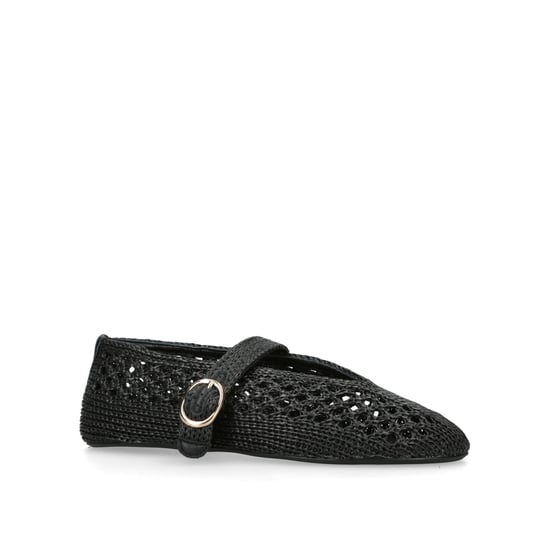 Alara Black Ballet Flats - Image 4