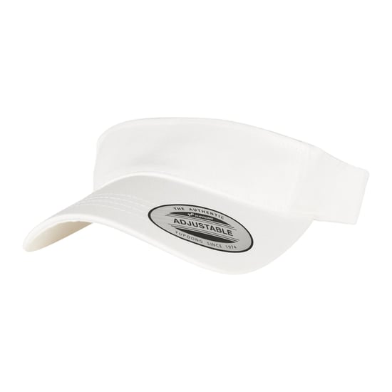 Flexfit Cap met gebogen top en vizier (Wit) - Image 1