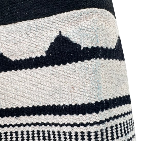Isabel Marant Darwen Tote Bag in Black and White Cotton - Image 6