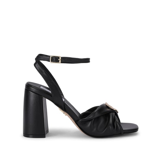 Leather Montage Black Leather Sandals - Image 1