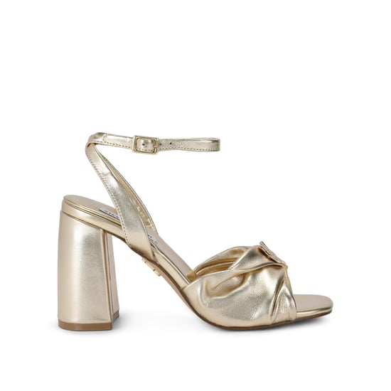 Leather Montage Gold Leather Sandals - Image 1