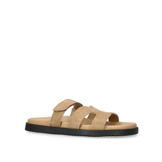 Suede Missile Taupe Sandals - Image 4