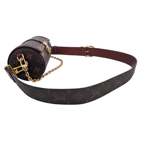 Louis Vuitton Papillon Trunk-väska i brun nylontyg - Image 3