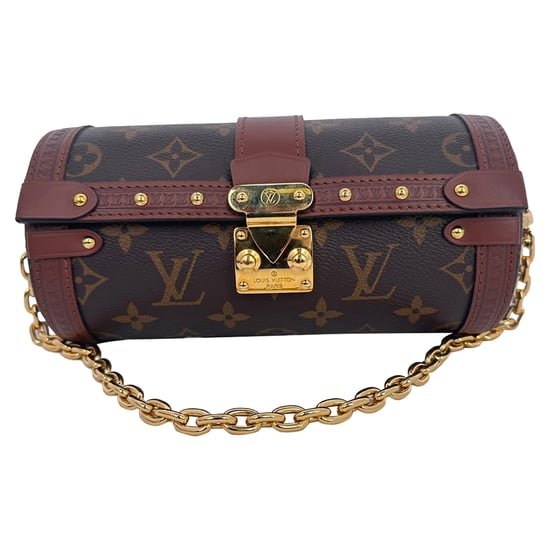 Louis Vuitton Papillon Trunk-väska i brun nylontyg - Image 4
