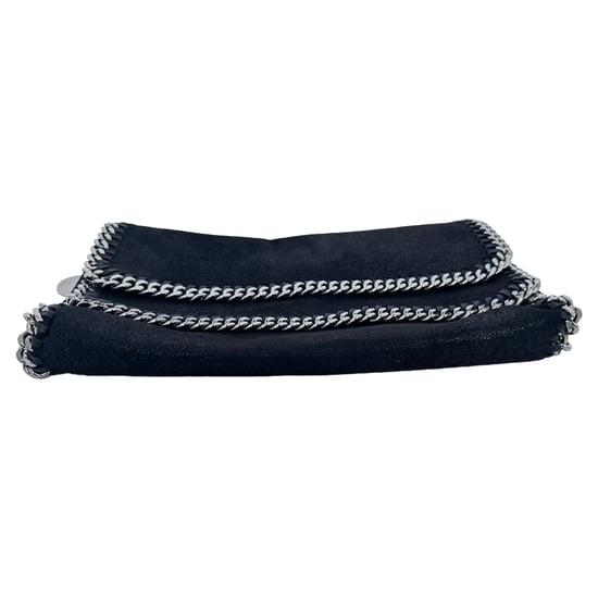 Stella McCartney Falabella Clutch-väska i svart shaggy deer - Image 5