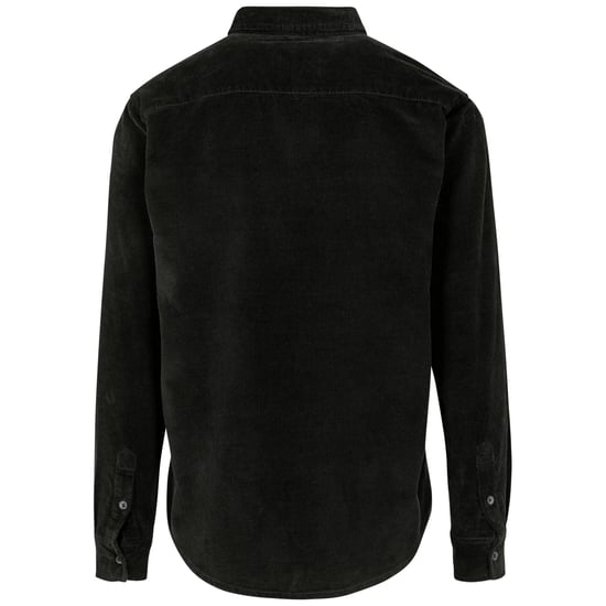 Urban Classics Heren Corduroy Overhemd (Zwart) - Image 2