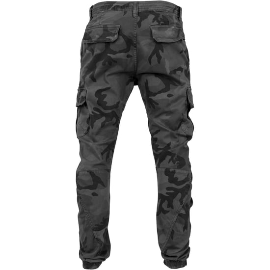 Urban Classics Heren Camo Cargo Joggingbroek (Grijze Camo) - Image 2