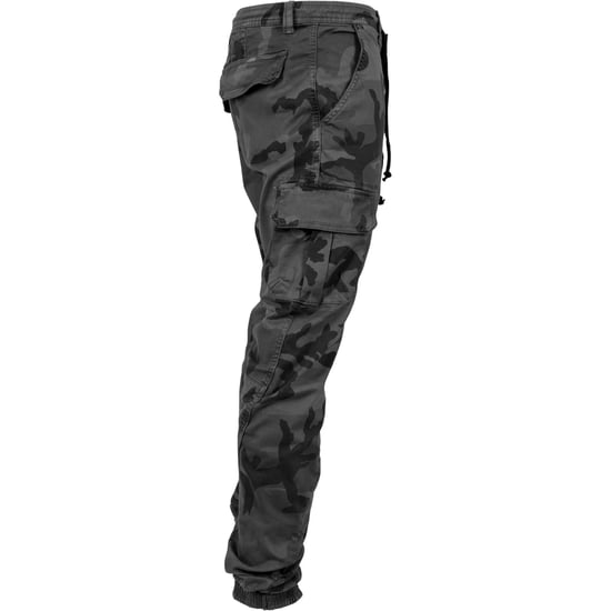 Urban Classics Heren Camo Cargo Joggingbroek (Grijze Camo) - Image 4
