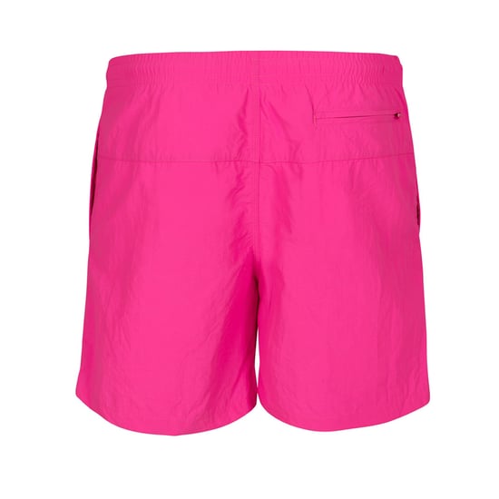 Urban Classics Mens Block Swim Shorts (Neon Pink) - Image 2