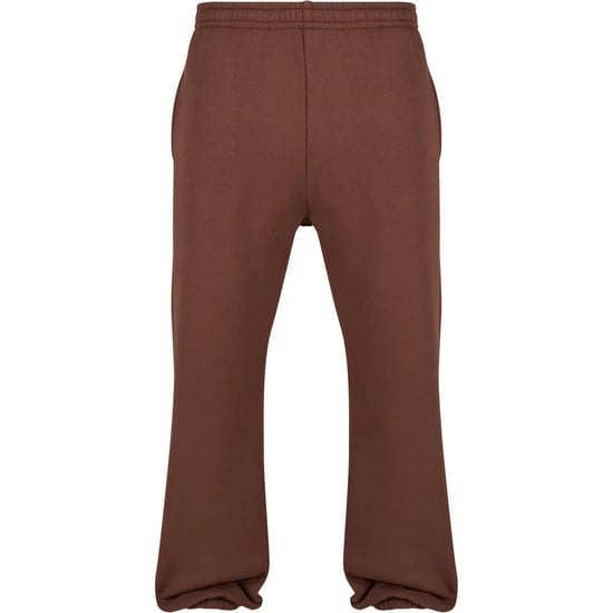 Urban Classics Effen heren Fluffy Joggingbroek (Chocoladebruin) - Image 1