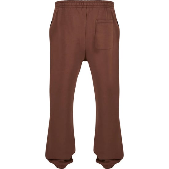 Urban Classics Effen heren Fluffy Joggingbroek (Chocoladebruin) - Image 2