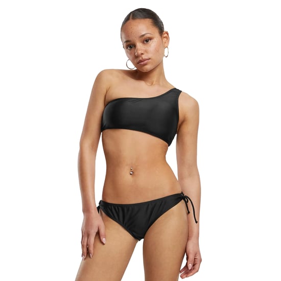Urban Classics Womens/Ladies Asymmetric Bikini (Black) - Image 3