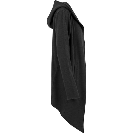 Urban Classics Heren Lang Vest met Open Rand (Houtskool) - Image 3