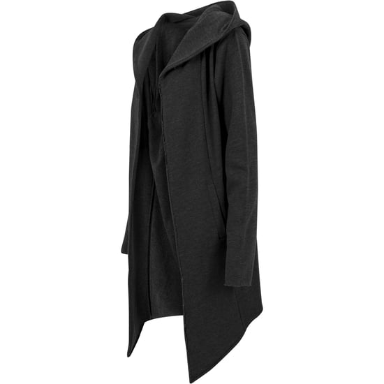 Urban Classics Heren Lang Vest met Open Rand (Houtskool) - Image 5