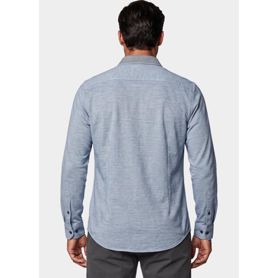 R2 Amsterdam Overhemd heren knitted polyester sorona shir 134.wsp.013/014 - Image 3
