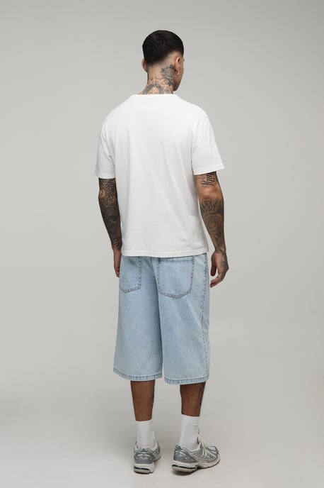 Tall Studded Longline Jorts - Image 2