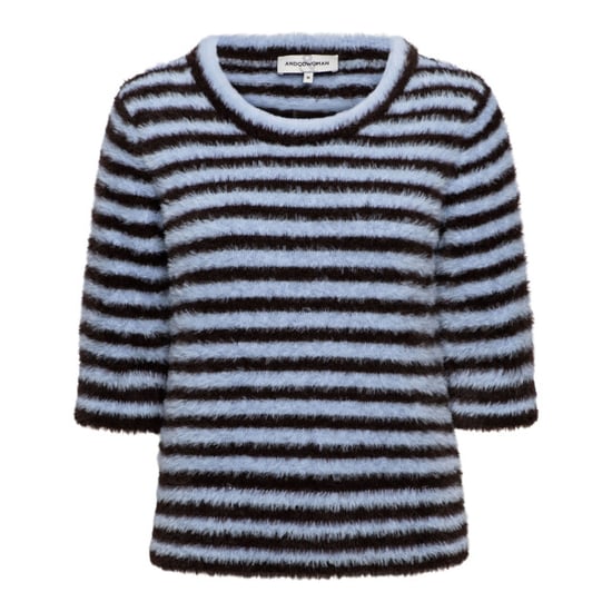 &Co Woman &co women trui balen dark chocolate multi - Image 1