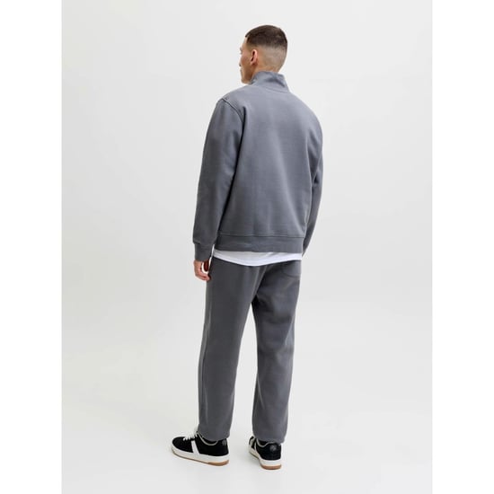 Jack & Jones Mens Sweatshirts 1/4 Zip High Neck Long Sleeve - Image 2
