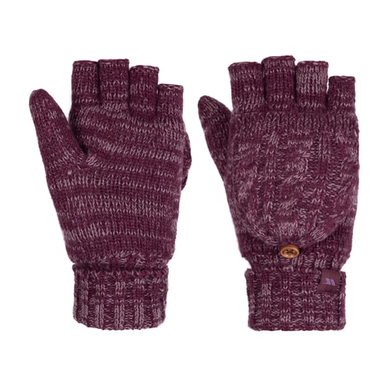 Trespass Womens/Ladies Kollie Knitted Gloves (Rose) - Image 3
