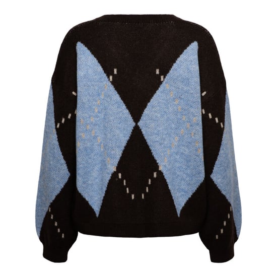 &Co Woman &co women trui berber dark chocolate multi - Image 2