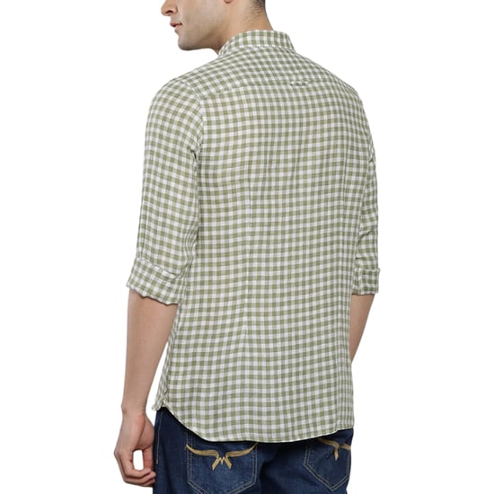 Tommy Hilfiger Mens Oxford Shirts Gingham Checked Regular Long Sleeve Cotton Top - Image 2