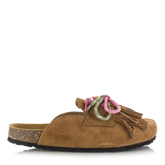 DWRS Label Sakai instappers cognac muiltjes dames - Image 3
