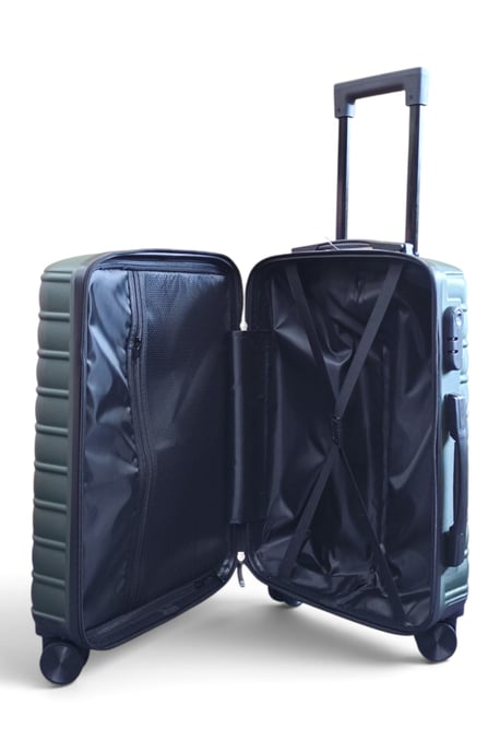 Hardshell groene 8-wielige bagagekoffer Tas Koffer - Voyage - Image 6