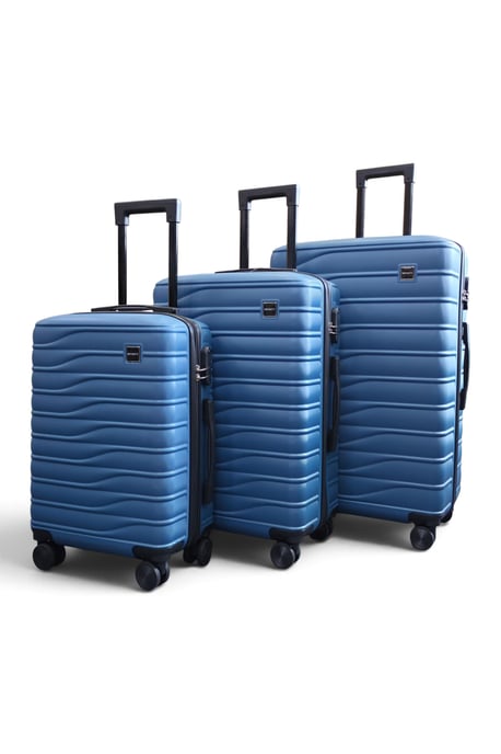 Hardshell blauwe 8-wielige bagagekoffer Tas Koffer - Voyage - Image 5