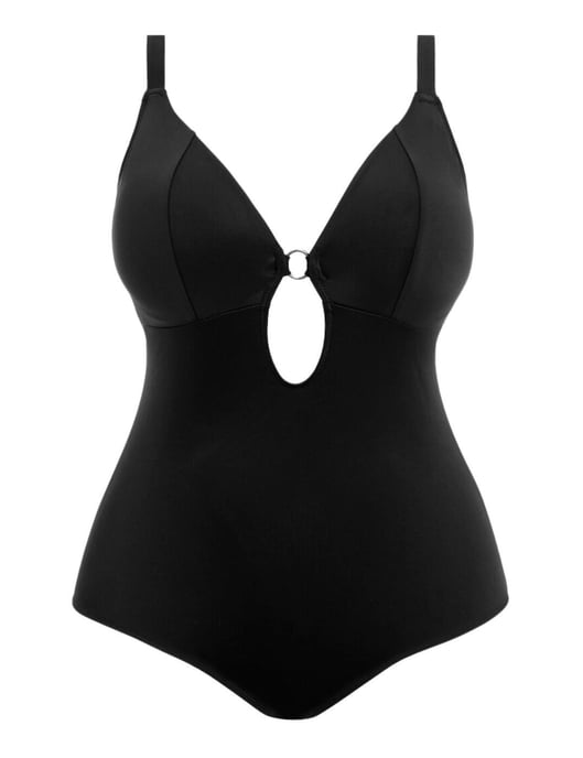 7280 Elomi Plain Sailing Plunge Swimsuit - - Image 4