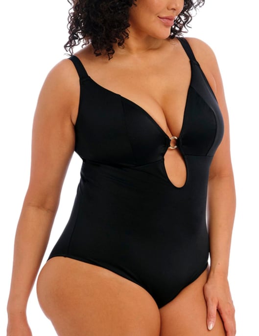 7280 Elomi Plain Sailing Plunge Swimsuit - - Image 6